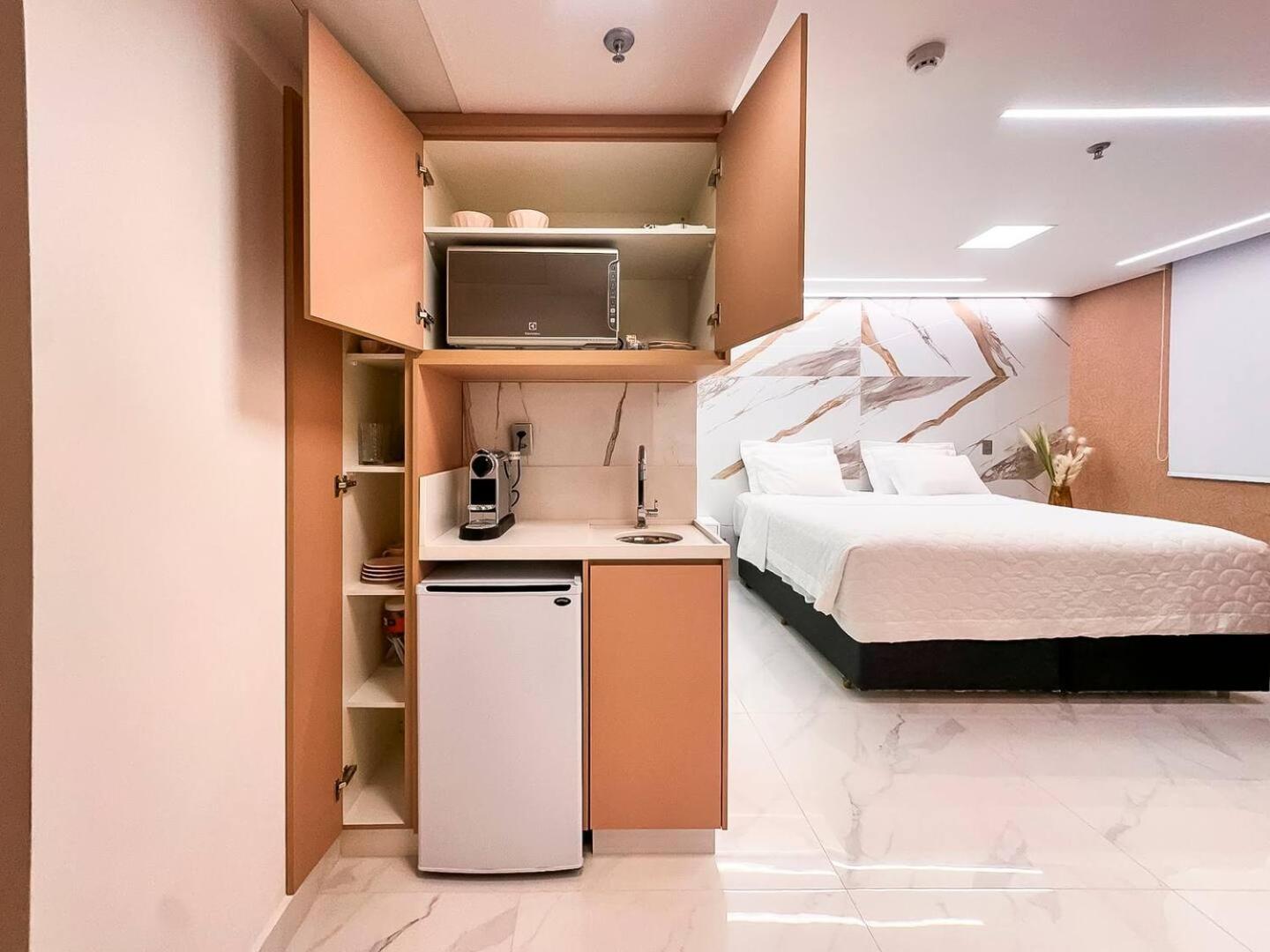 M N Flats - Flat Dentro Do Hotel Wi Av Ibirapuera 2927 São Paulo Kültér fotó