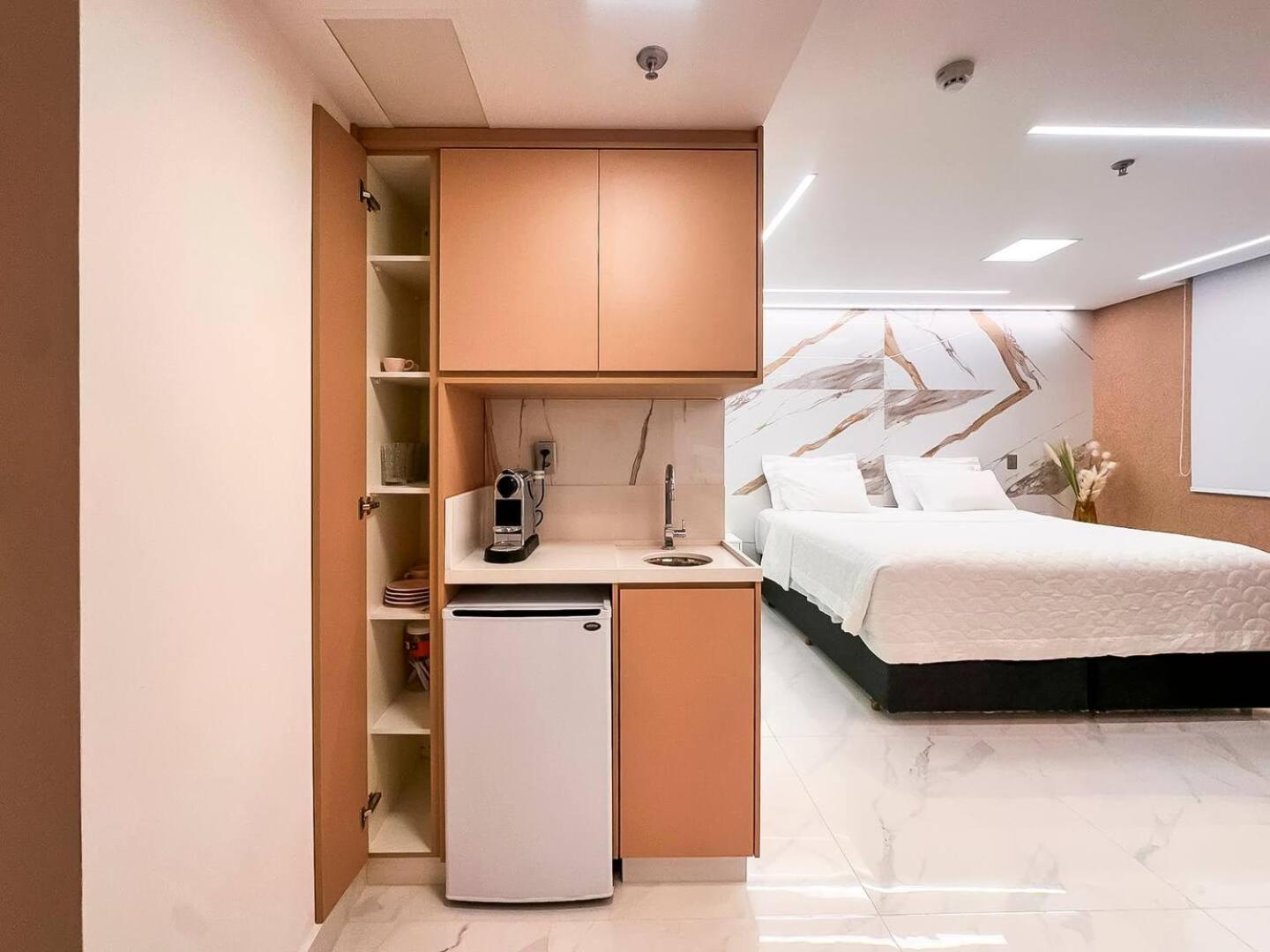 M N Flats - Flat Dentro Do Hotel Wi Av Ibirapuera 2927 São Paulo Kültér fotó